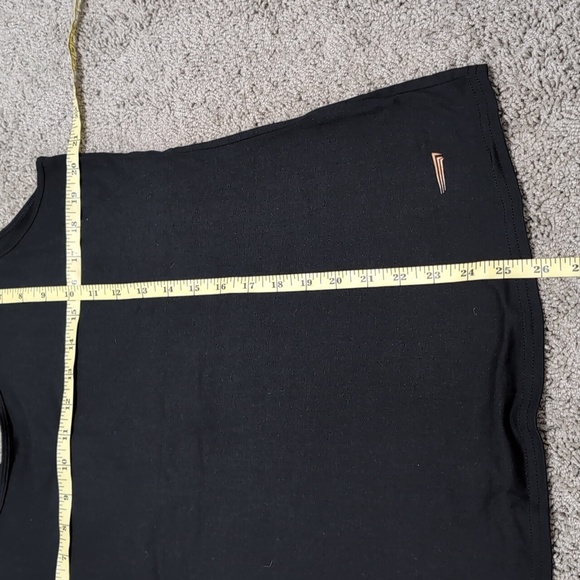 Copper Fit Pro Criss Cross Back Workout Tank Top Buttery Soft Black size Large - Picture 5 of 8